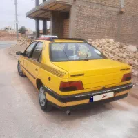 پژو۴۰۵تاکسی بیسیم۱۳۳ ایساتیس
