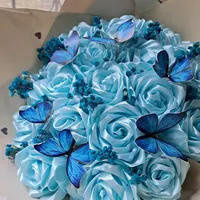گل روز روبانی