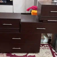 دلاور میزارایشی میزپاتختی چوب