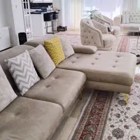 مبل راحتی ست جلو تلویزیون|مبلمان خانگی و میز عسلی|شاهینشهر, عطار|دیوار