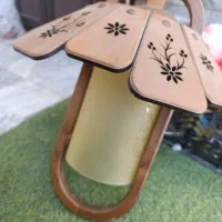 لوستر چوبی