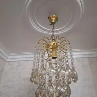 دو عدد لوستر کریستالی در حد و زیر قیمت