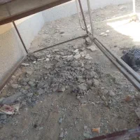 میز آهنی بزرگ و محکم چرخ دار
