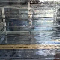 یخچال مکعبی  دودی طلایی ویترینی