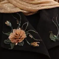 جواهر دوزی روی لباس پذیرفته میشود