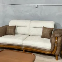 مبل هرمس بالشتی تختخوابشو،مبل هشت ۸نفره چستر|مبلمان خانگی و میز عسلی|خمینی‌شهر, |دیوار