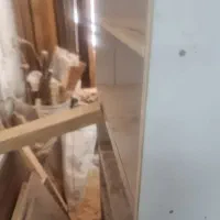 کمد ام دی اف سفید