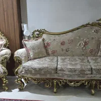 مبل استیل ورق طلا