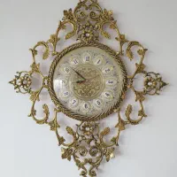 ساعت دیواری برنز