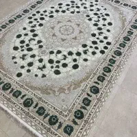 قالی دستبافت  ۱۰۰۰ شانه ضمانت ۱۵ ساله شرف آباد