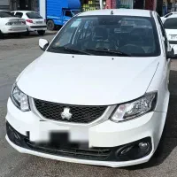 ماشین ساینا s سفید مدل ۱۴۰۴