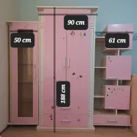 سرویس تخت و کمد کودک نوجوان + تخت