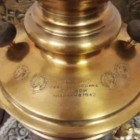 سماور زغالی با مهر روس|سماور، چای‌ساز، قهوه‌ساز|تهران, آهنگ|دیوار