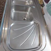 سینک دو قلو استیل البرز