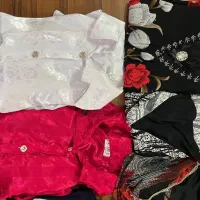 تعدادی لباس مجلسی و شال|لباس|شیراز, عادل آباد|دیوار