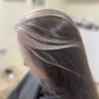 شنیون رنگ مو بالیاژ فیس فریم کرلی براشینگ اقتصادی|خدمات آرایشگری و زیبایی|مشهد, سجاد شهر|دیوار
