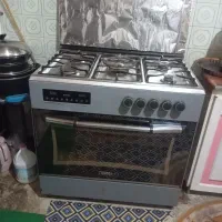 گاز صفحه طرح فر تمیزو سالم