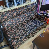 مبل راحتی با چوب گردو