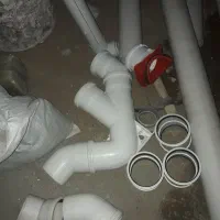 تاسیسات لوله کشی سردوگرم لوله کشی فاظلاب اجرت منصف|خدمات پیشه و مهارت|کرج, باغ سیب|دیوار