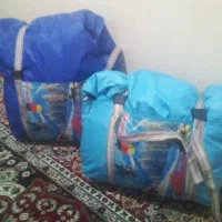 دوعددکیسه خواب خوب زده اب با قابلیت بادشودن|کوهنوردی و کمپینگ|ری, جوانمرد قصاب|دیوار