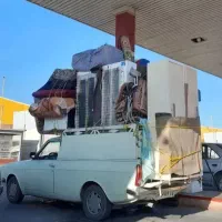 وانت نیسان بار  حمل اثاثیه  مبلمان ارسال کارگرماهر
