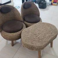 صندلی حصیری