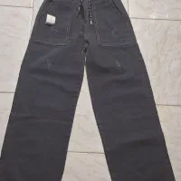 شلوار جین نیم بگ دخترانه نو|لباس|اراک, |دیوار