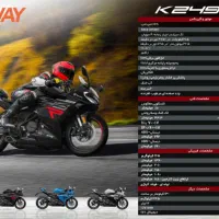 موتور بنلی R 249 Keeway|موتورسیکلت|تهران, اوقاف|دیوار