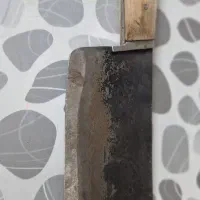 ساطور ساخت زنجان|کلکسیون اشیاء عتیقه|کلاتان, |دیوار