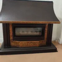 بخاری گازی شومینه ای دو عدد