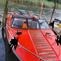 اسکله گردشگردی قایق مبله موزیکال سیستم دار