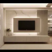 اجرای تی وی وال ترمو وال ترموود لوکس دکور|خدمات پیشه و مهارت|تهران, ونک|دیوار