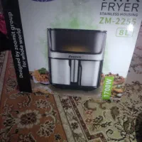 یک عدد دستگاه سرخ کن زومیت ۸لیتری تمام لمسی