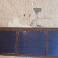 خفاظ اهنی با طلق آبی رنگ