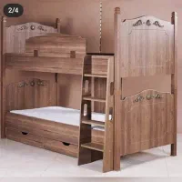 تخت دوطبقه|تخت و صندلی بچه|خاوران, |دیوار