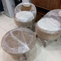 ست دونفره حصیری