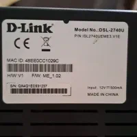 مودم دی لینک ۴ پورت لن DSL-2740U|مودم و تجهیزات شبکه|تهران, ونک|دیوار