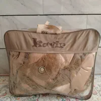 رو تختی دونفره رنگ کرم