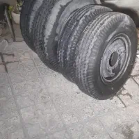 چهار حلقه لاستیک جلو و عقب  نیسان وانت ۷۰ درصد