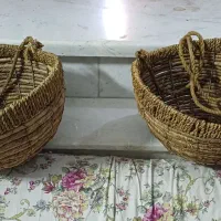 سبد اویز حصیری