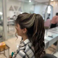 میکاپ شینیون رنگ و لایت کوتاهی اپیلاسیون ناخن مژه|خدمات آرایشگری و زیبایی|کرج, باغستان|دیوار