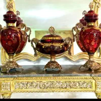کریستال دکور اگرمن روکنسولی پیترکریستال برنزجهیزیه