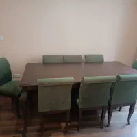 میزو صندلی ناهارخوری ۸نفره|میز و صندلی غذاخوری|رشت, بلوار گیلان|دیوار
