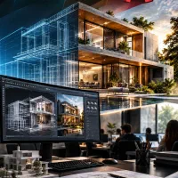 تدریس نرم افزار معماری 3dmax vray Autocad