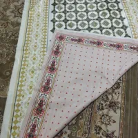 دوعددسفره پارچه ای مخمل شانل دورونونو