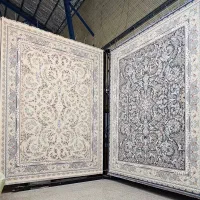 فرش آفرود ۱۰۰۰شانه زمرد کویر کاشان تراکم ۳۰۰۰نخی|فرش|شیراز, فرگاز|دیوار