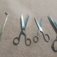 سه عدد قیچی قدیمی آلمانی دوعددانبوربرنج