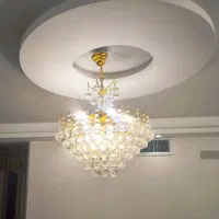 لوستر مدرن جدید|لوستر و چراغ آویز|همدان, |دیوار