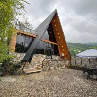 کلبه دوخوابه استخرسرپوشیده ابگرم جکوزی صفری