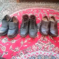 کفش نیم بوت چرم طبیعی و کفش ایمنی